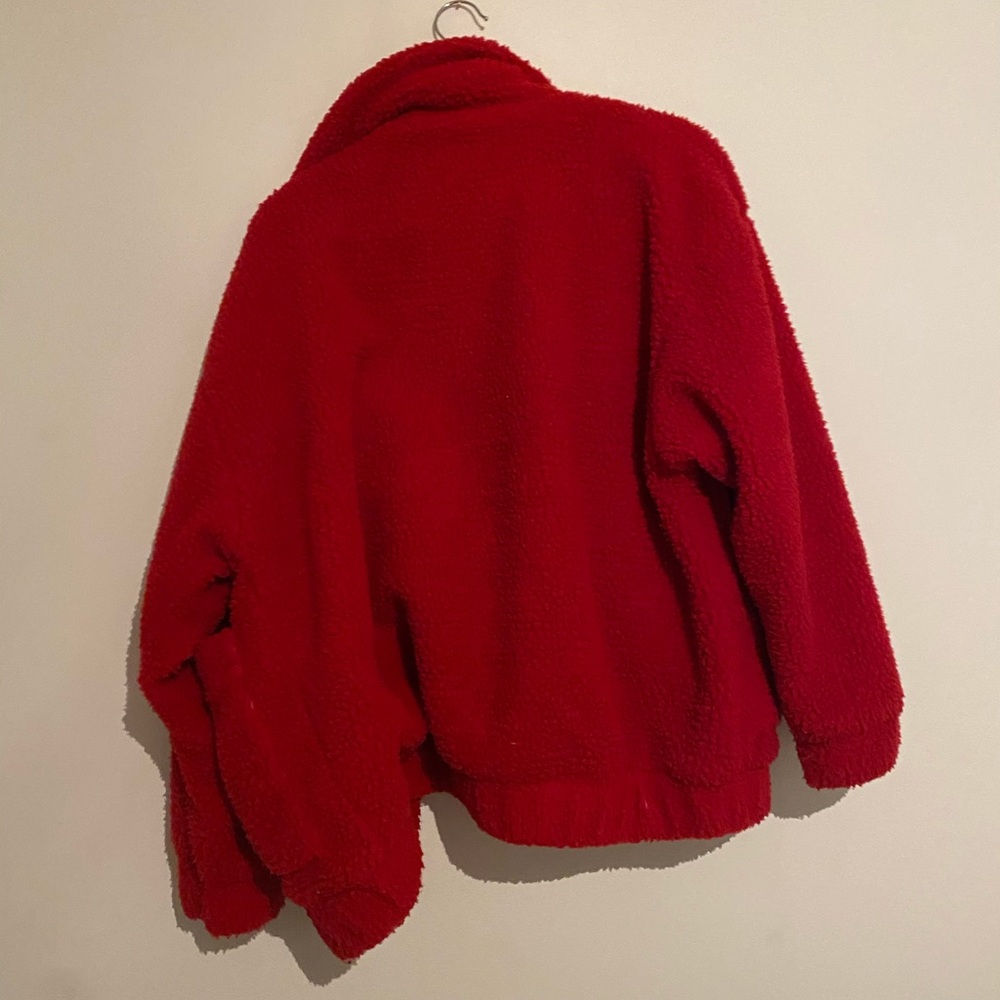Big Red Teddy Jacket - image 3